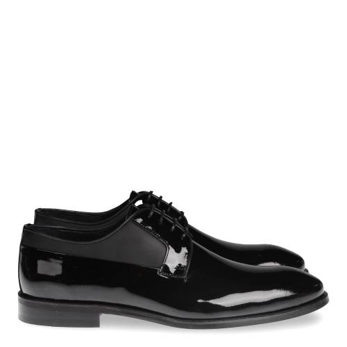 Ανδρικό Derby Philippe Lang 12700-2 μαύρο