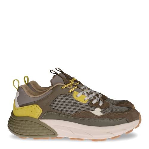 Ανδρικό Αθλητικό Jeep Groove Washed Mesh Χακί