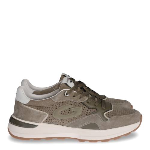 Ανδρικό Sneaker Guardiani Levante Punched Χακί