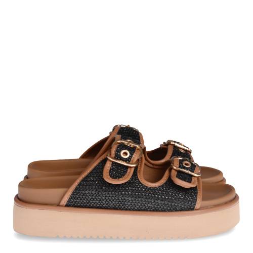 Γυναικείο Mule Jeep Calypso Μαύρο