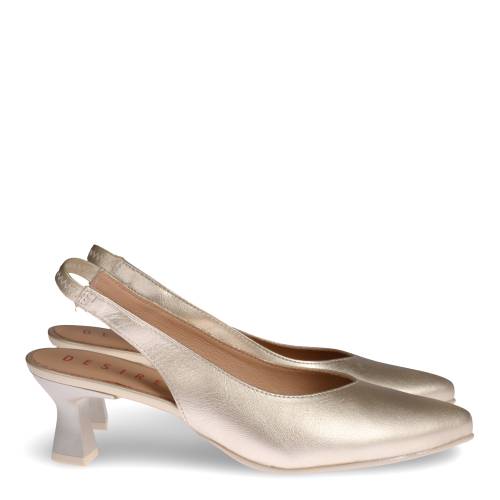 Γυναικεία Γόβα Desiree Maca2 Χρυσό