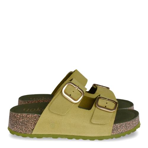 Γυναικείο Mule Yokono Lanka-003 Λαχανί