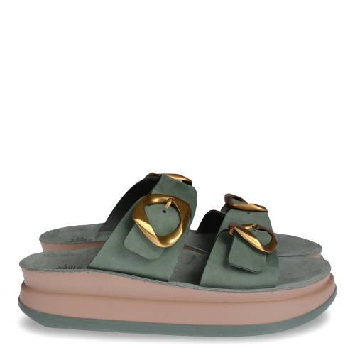 Γυναικείο Mule Fantasy Sandals Abeba Πράσινο