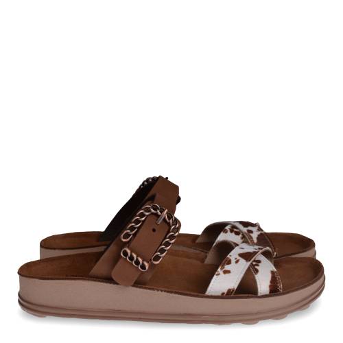 Γυναικείο Σανδάλι Fantasy Sandals Cynthia Καφέ