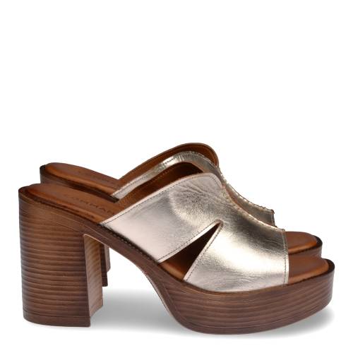 Γυναικείο Mule Commanchero 51304-7230 Χρυσό