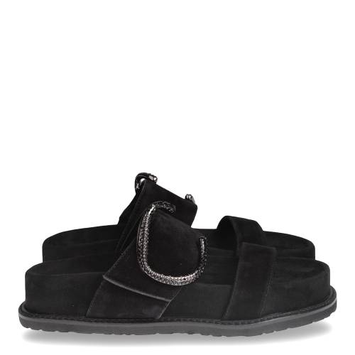 Γυναικείο Mule Komis & Komis E607 Μαύρο