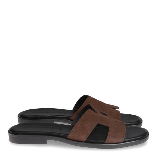 Γυναικείο Mule Commanchero 51527-422 Καφέ